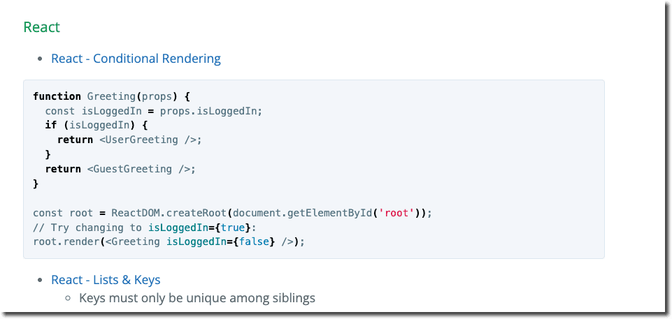 React Overview